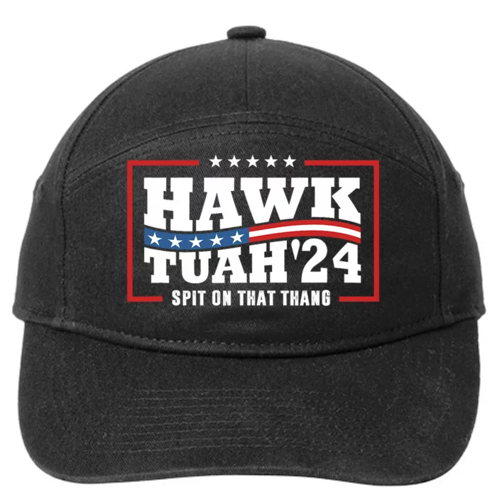 Hawk Tush 24 Spit On That Thing Retro Political President 7-Panel Snapback Hat