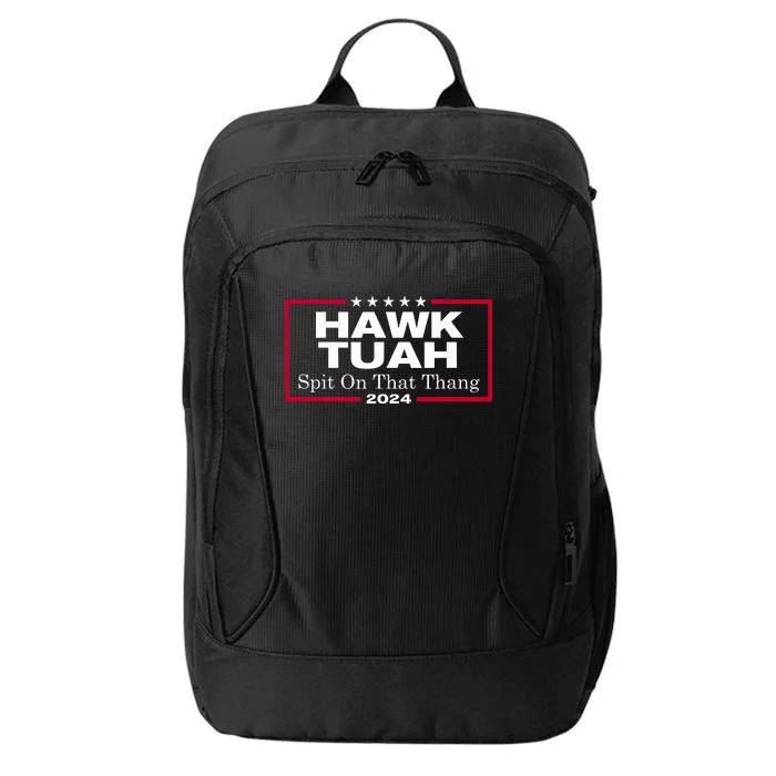 Hawk Tuah 24 Spit On That Thang City Backpack