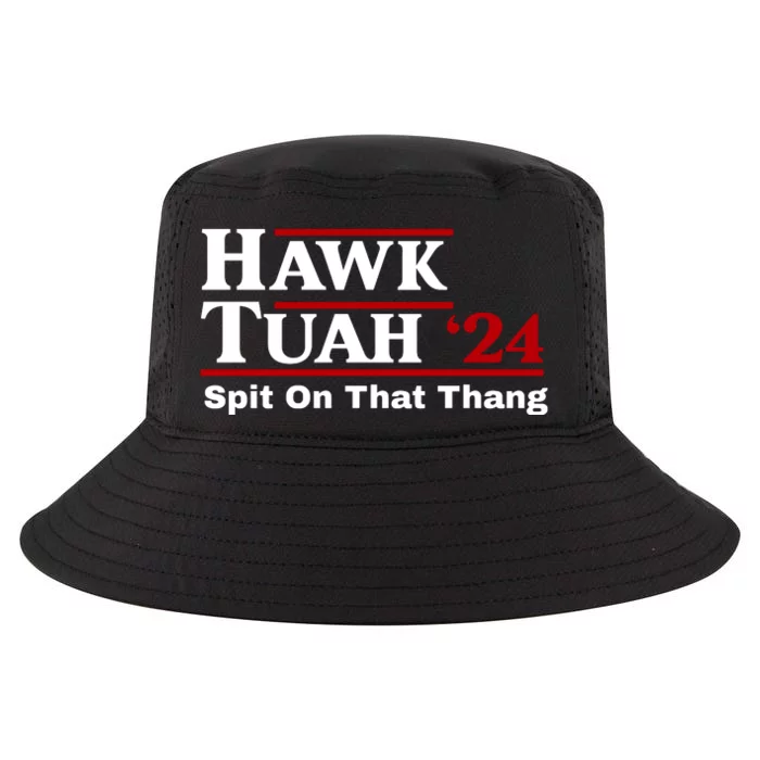 Hawk Tuah 24 Spit On That Thang Funny Saying Cool Comfort Performance Bucket Hat