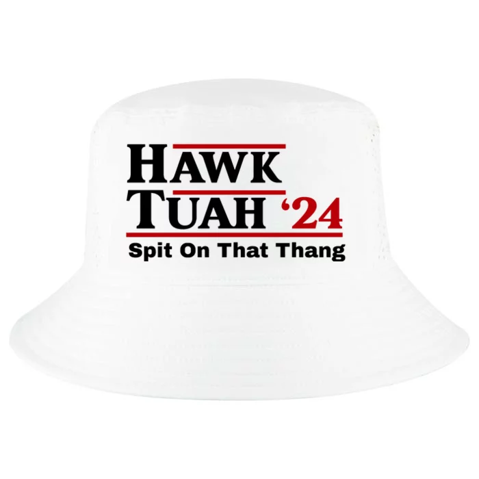 Hawk Tuah 24 Spit On That Thang Funny Saying Cool Comfort Performance Bucket Hat