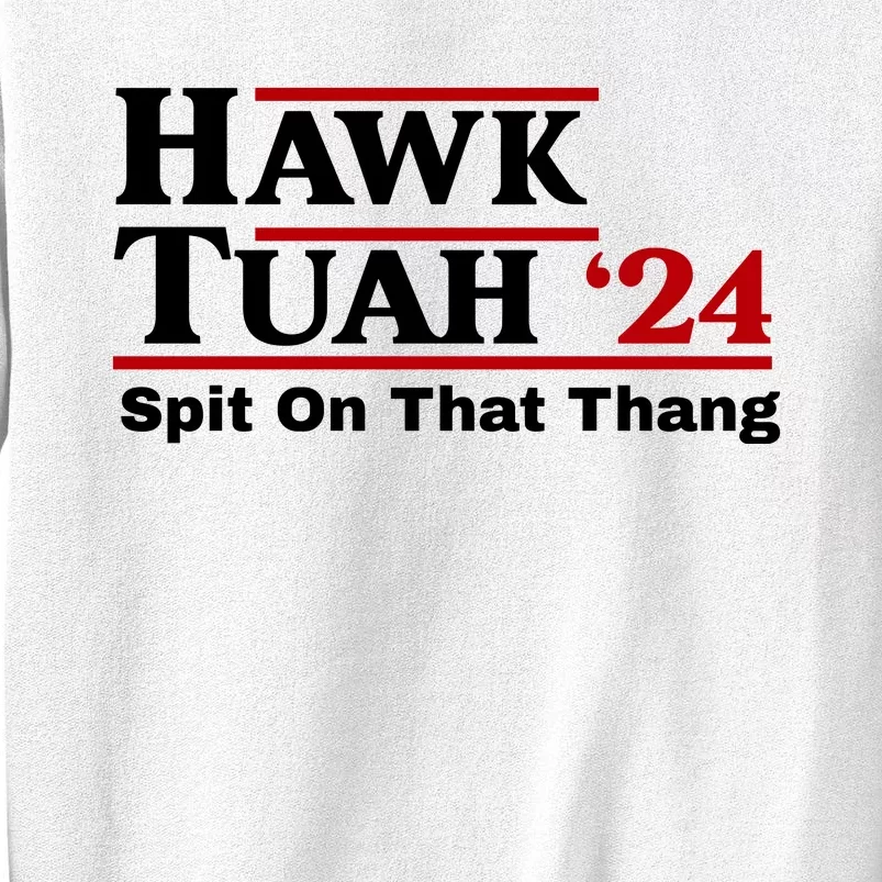 Hawk Tuah 24 Spit On That Thang Funny Saying Sweatshirt