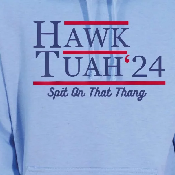 Hawk Tuah 24 Spit On That Thang Unisex Surf Hoodie