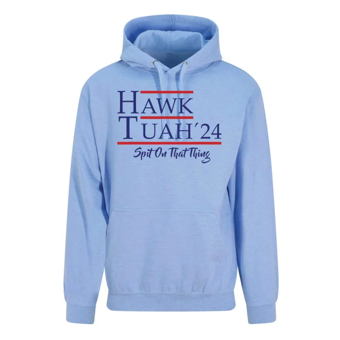 Hawk Tuah 24 Spit On That Thing Unisex Surf Hoodie