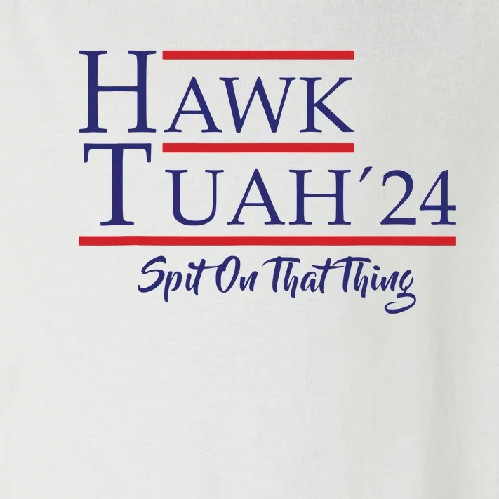 Hawk Tuah 24 Spit On That Thing Toddler Long Sleeve Shirt