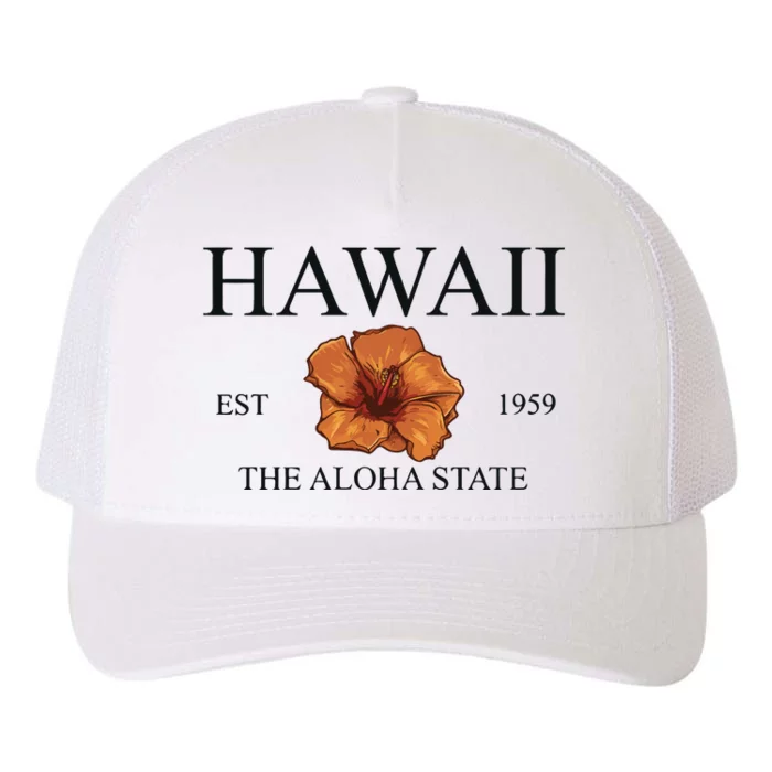 Hawaii The Aloha State Yupoong Adult 5-Panel Trucker Hat