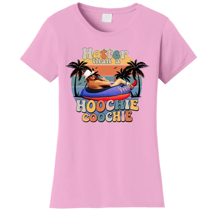 Hotter Than A Hoochie Coochie Funny Retro Women's T-Shirt