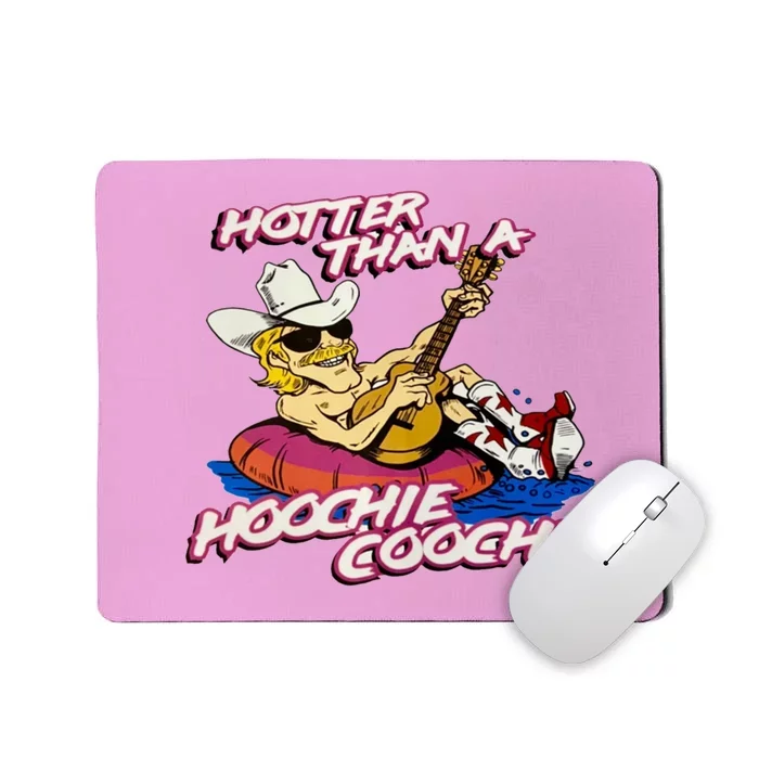 Hotter Than A Hoochie Coochie Alan Cartoon Jackson Vintage Mousepad