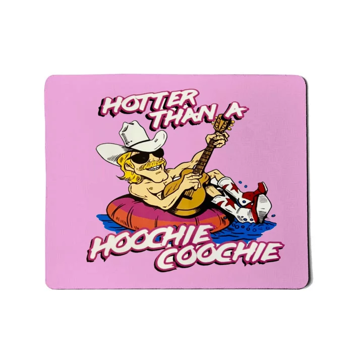 Hotter Than A Hoochie Coochie Alan Cartoon Jackson Vintage Mousepad