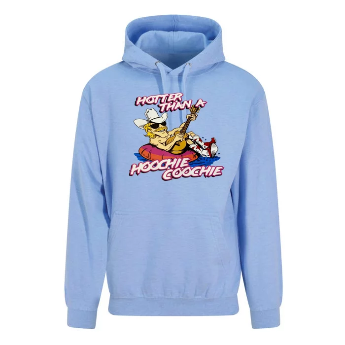 Hotter Than A Hoochie Coochie Alan Cartoon Jackson Vintage Unisex Surf Hoodie