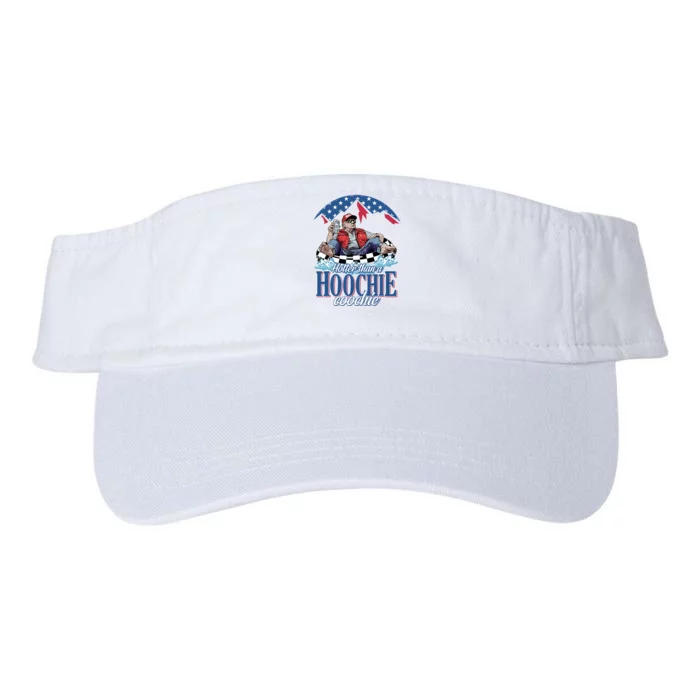 Hotter Than A Hoochie Coochie Funny Valucap Bio-Washed Visor