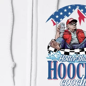 Hotter Than A Hoochie Coochie Funny Full Zip Hoodie