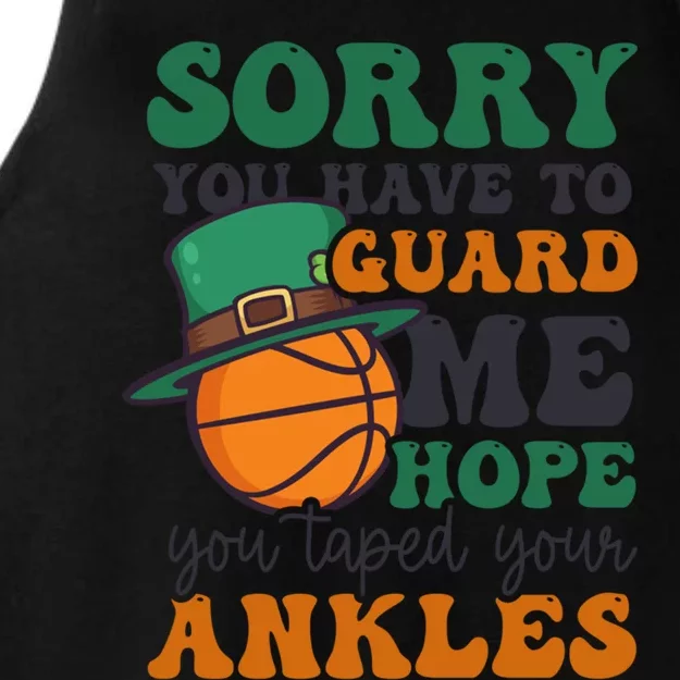 Hope Taped Ankles Design St Patricks Basketball Funny Gift Ladies Tri-Blend Wicking Tank