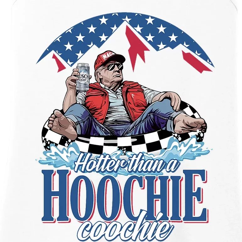 Hotter Than A Hoochie Coochie Funny Ladies Essential Tank