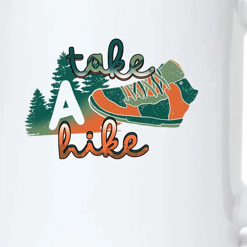 Hiking Take A Hike Hiking Mountain Camping Gift Black Color Changing Mug