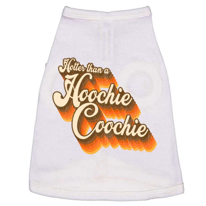 Hotter Than A Hoochie Coochie Vintage Doggie Tank