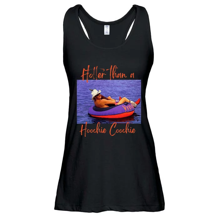 Hotter Than A Hoochie Coochie Ladies Essential Flowy Tank