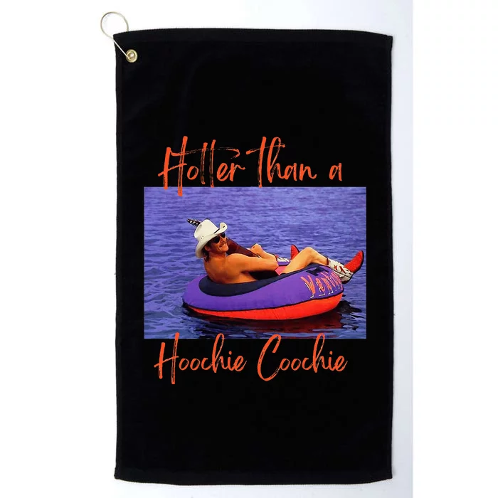 Hotter Than A Hoochie Coochie Platinum Collection Golf Towel