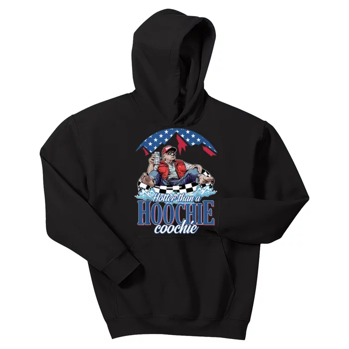 Hotter Than A Hoochie Coochie Funny Kids Hoodie