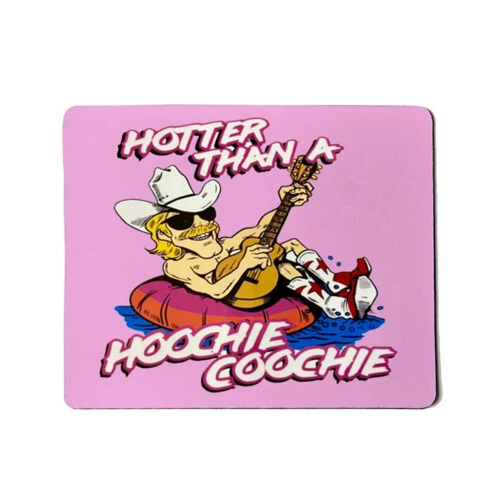 Hotter Than A Hoochie Coochie Alan Cartoon Jackson Vintage Mousepad