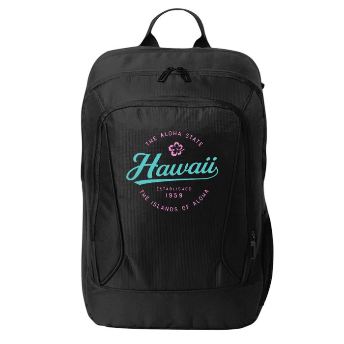 Hawaii The Aloha State Hawaii City Backpack