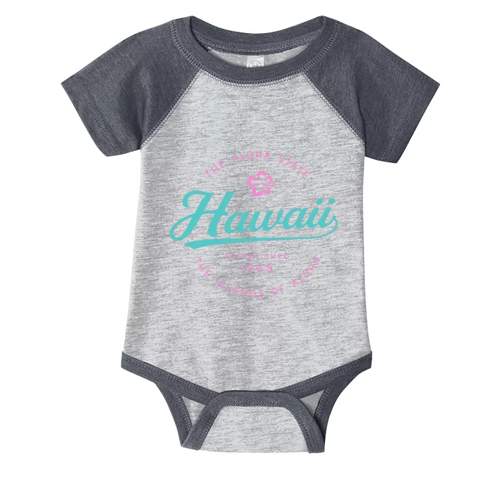 Hawaii The Aloha State Hawaii Infant Baby Jersey Bodysuit