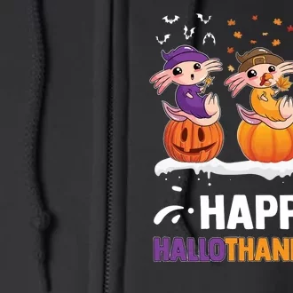 Happy Thanksmas Axolotl Full Zip Hoodie