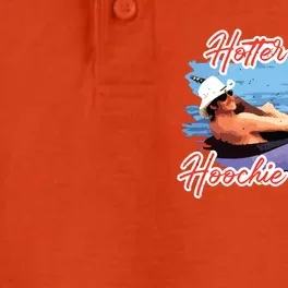 Hotter Than A Hoochie Coochie Country Dry Zone Grid Performance Polo