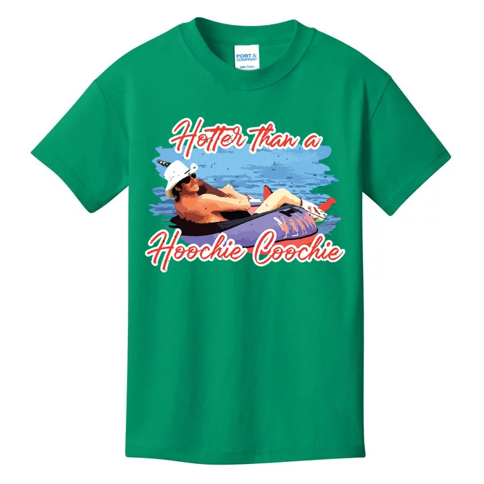 Hotter Than A Hoochie Coochie Country Kids T-Shirt