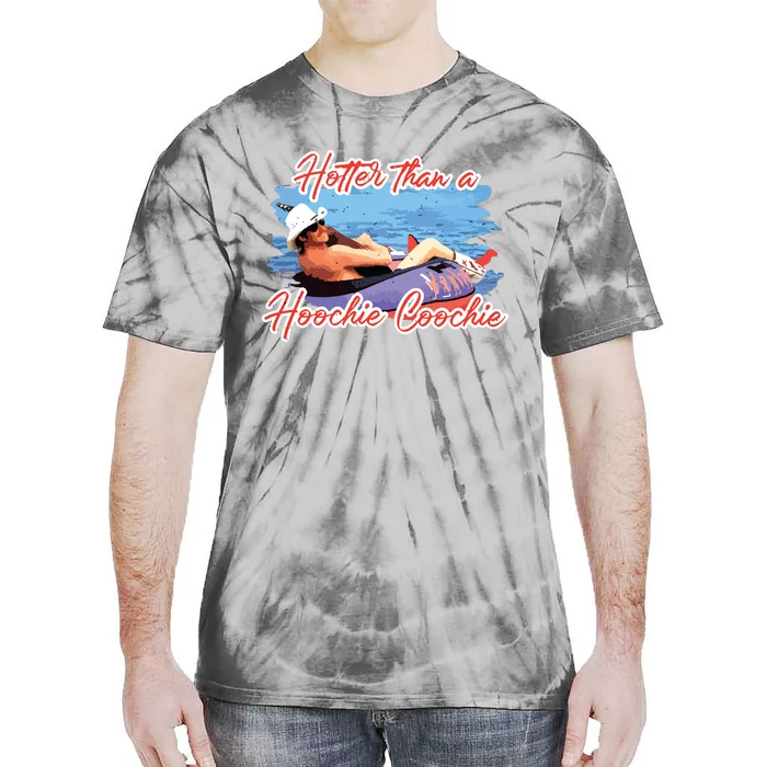 Hotter Than A Hoochie Coochie Country Tie-Dye T-Shirt