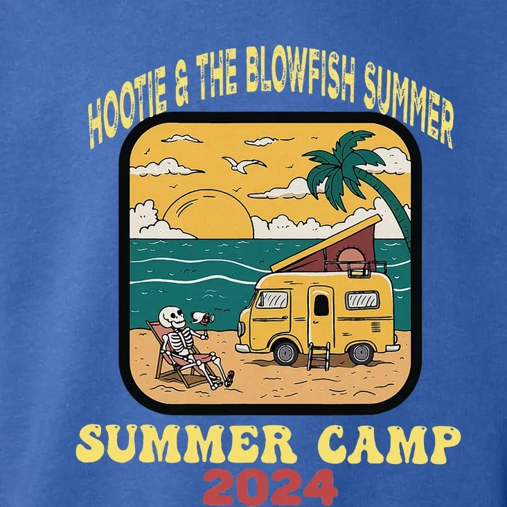 Hootie & The Blowfish Summer Camp 2024 Retro Fun Beach Toddler Hoodie