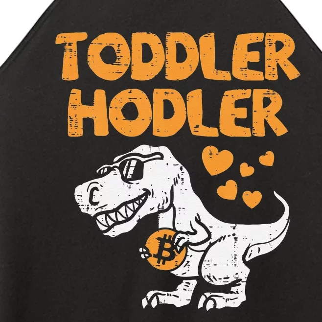 Hodler Trex Bitcoin BTC Crypto Cryptocurrency Women’s Perfect Tri Rocker Tank