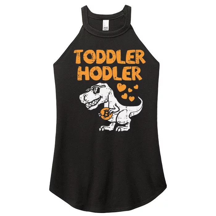 Hodler Trex Bitcoin BTC Crypto Cryptocurrency Women’s Perfect Tri Rocker Tank