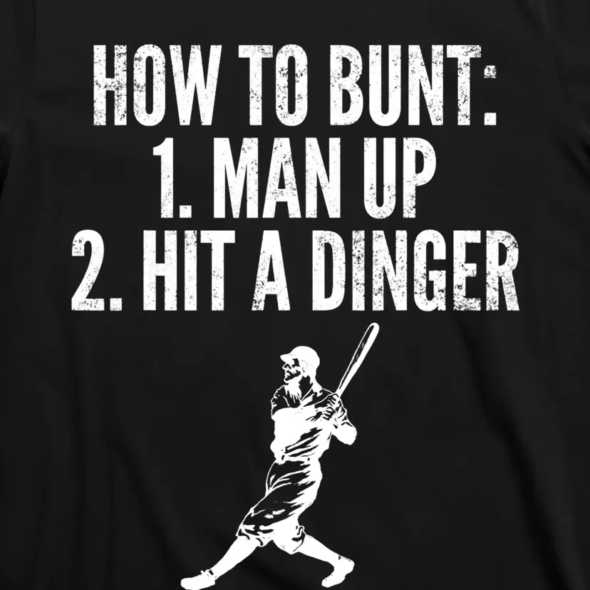 Baseball Player Hit Ball T Shirt Homerun Comic' Men's T-Shirt