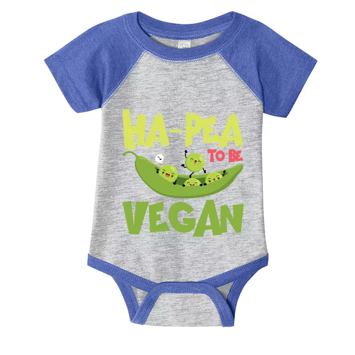 Hagiftpea To Be Vegan Funny Veganism Food Cool Gift Infant Baby Jersey Bodysuit