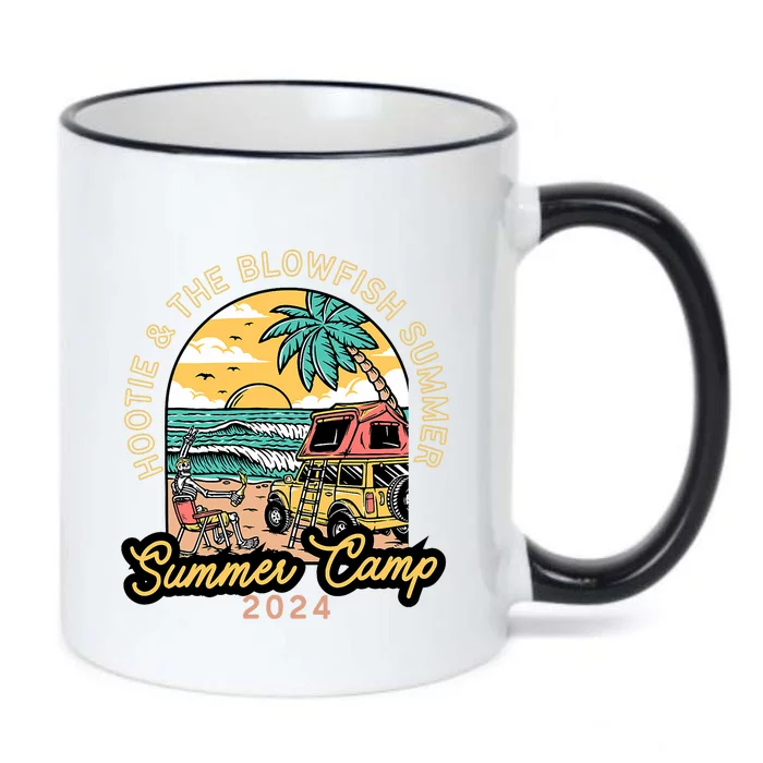 Hootie & The Blowfish Summer Camp 2024 Camping With Trucks Black Color Changing Mug