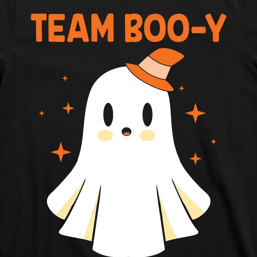 Halloween Team Booy Team Boy Gender Reveal T-Shirt