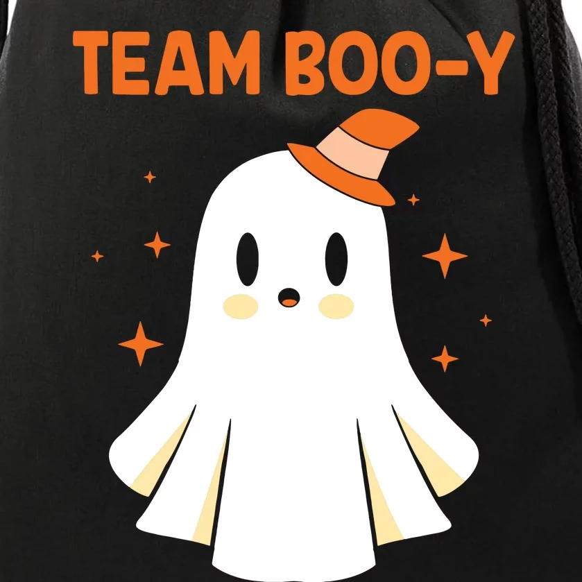 Halloween Team Booy Team Boy Gender Reveal Drawstring Bag