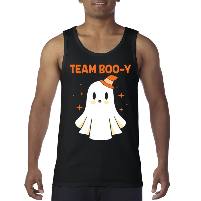 Halloween Team Booy Team Boy Gender Reveal Tank Top