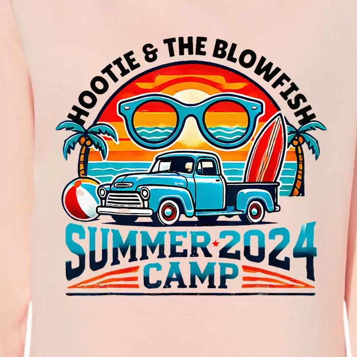 Hootie The Blowfish Summer 2024 Camping With Trucks Womens California Wash Sweatshirt