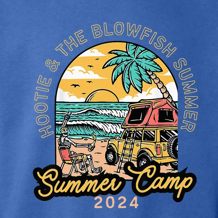 Hootie & The Blowfish Summer Camp 2024 Camping With Trucks Toddler Hoodie