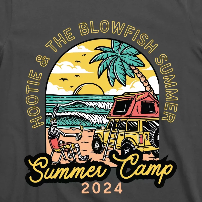 Hootie The Blowfish Summer Camp 2024 Camping With Trucks T-Shirt