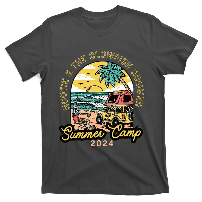 Hootie The Blowfish Summer Camp 2024 Camping With Trucks T-Shirt