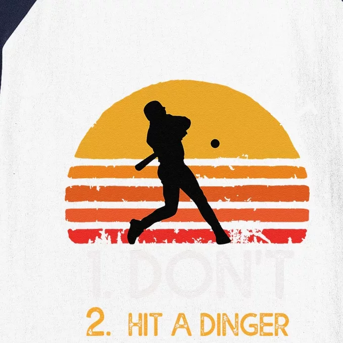 How To Bunt Don't Hit A Dinger Baseball Sports Baseball Sleeve Shirt