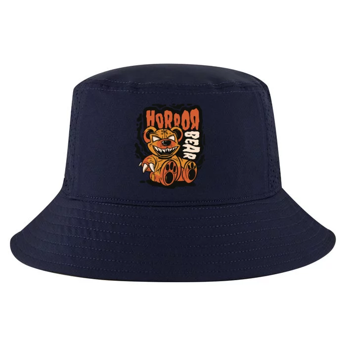 Horror Teddy Bear Cool Comfort Performance Bucket Hat