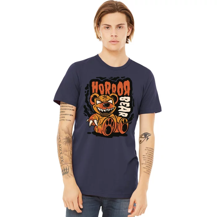 Horror Teddy Bear Premium T-Shirt