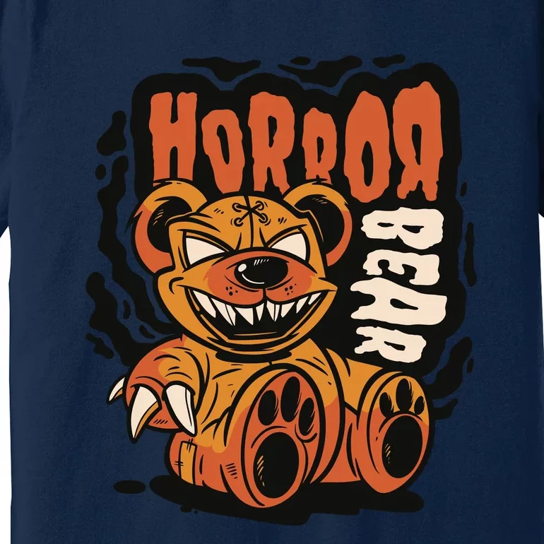 Horror Teddy Bear Premium T-Shirt