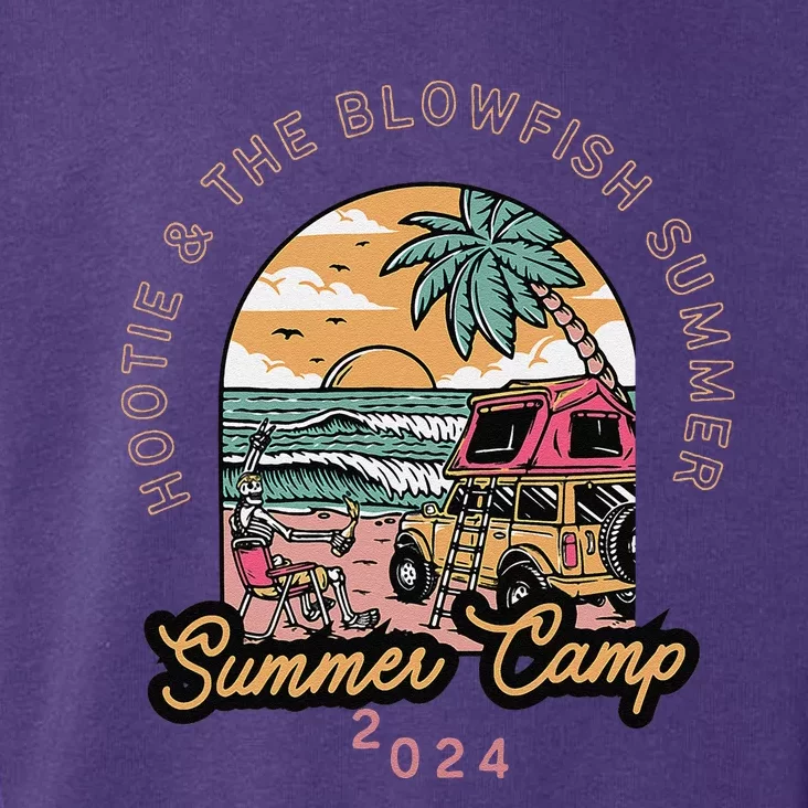 Hootie & The Blowfish Summer Camp 2024 Camping With Trucks Gift Toddler Hoodie