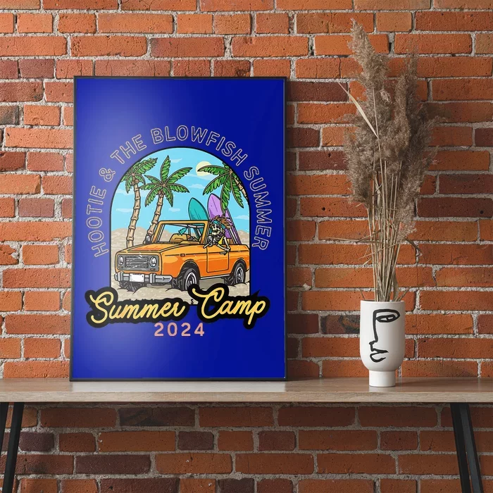 Hootie & The Blowfish Summer Camp 2024 Camping With Trucks Poster