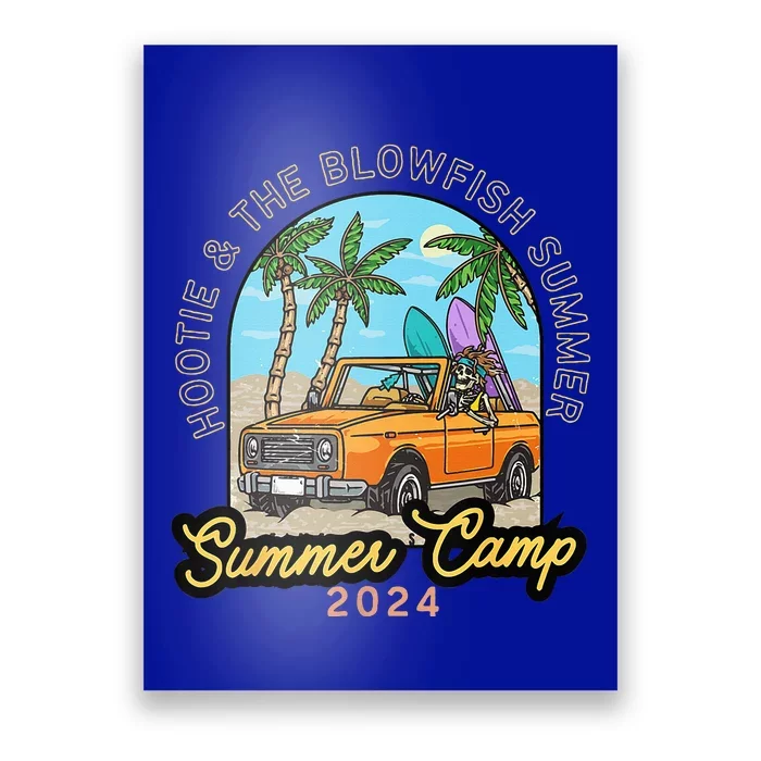 Hootie & The Blowfish Summer Camp 2024 Camping With Trucks Poster