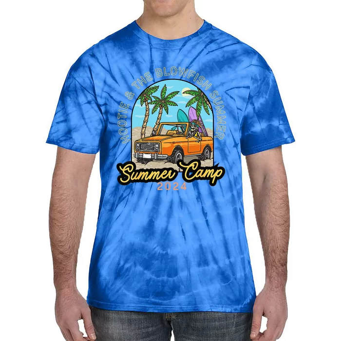 Hootie & The Blowfish Summer Camp 2024 Camping With Trucks Tie-Dye T-Shirt